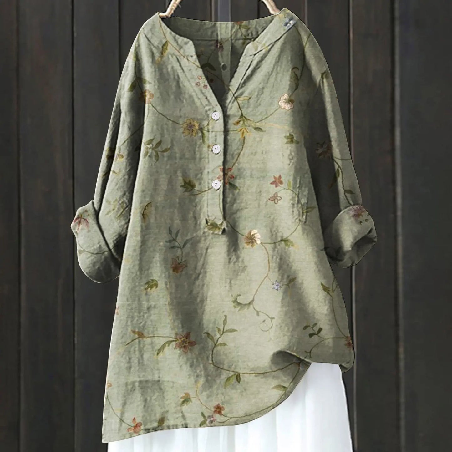 Sophie | Luftige Bluse mit floralem Design und bequemem Schnitt