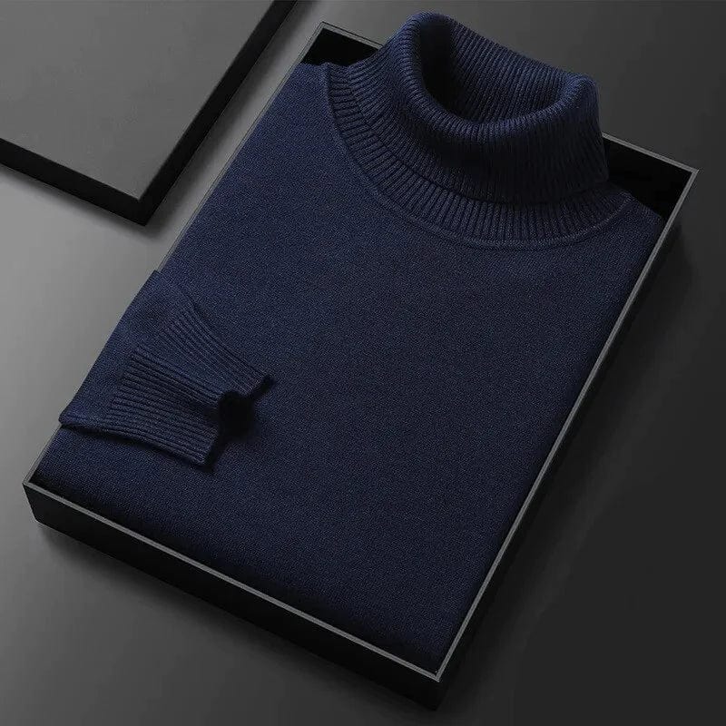 Christian | Schicker Herrenpullover mit Rollkragenstil
