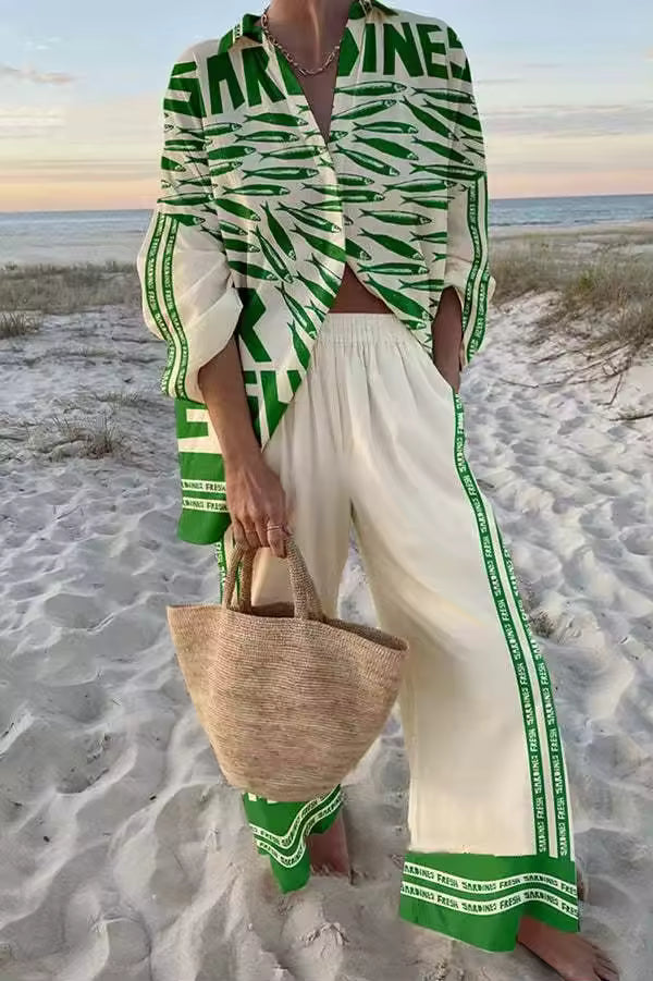 Lara | Sommer Set Damen Elegant Look