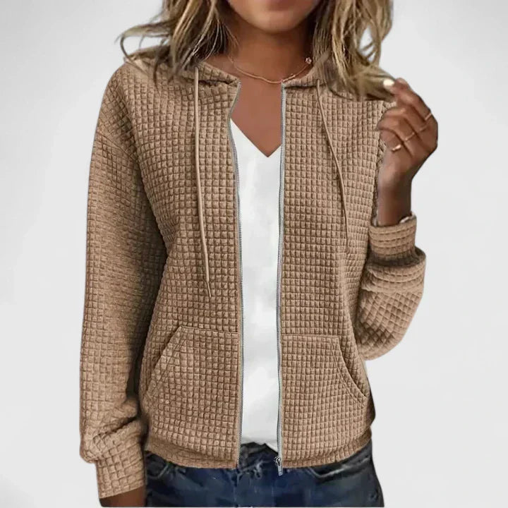 Mara | Feines Damen-Strickvest im klassischen Design
