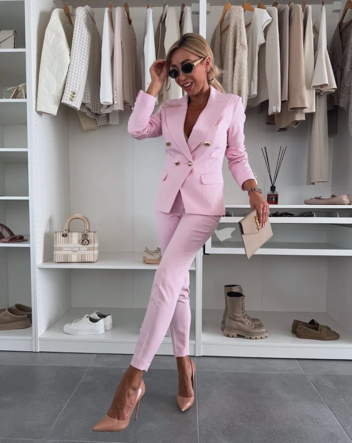 Alina | Klassisches zweiteiliges Damen Outfit Set