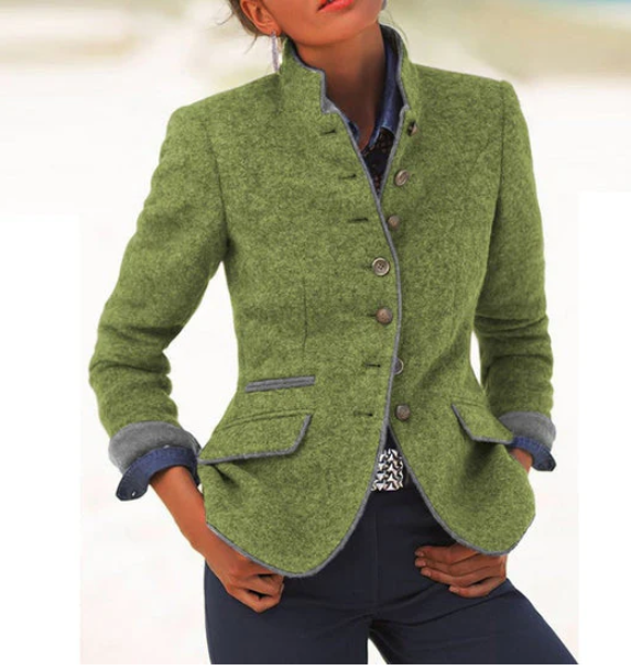 Clara | Eleganter Damen-Cardigan mit modernem Kragen