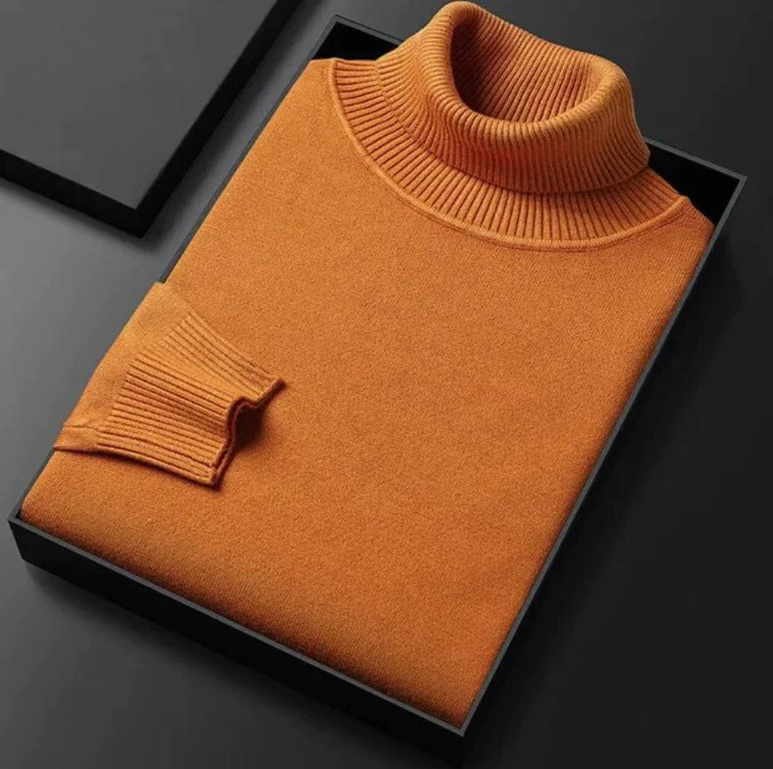 Christian | Schicker Herrenpullover mit Rollkragenstil