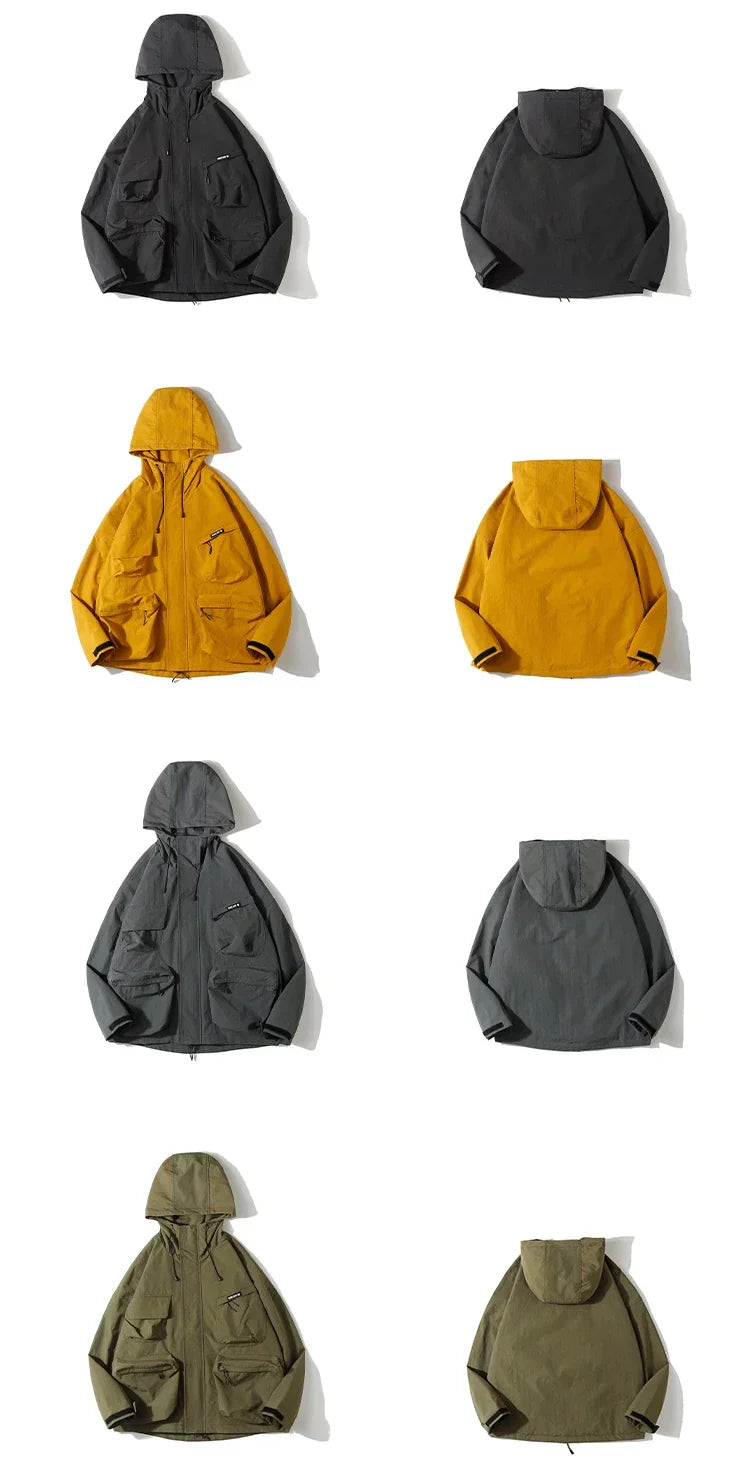 David | Stilvolle wasserdichte Herrenjacke perfekt für den Herbst