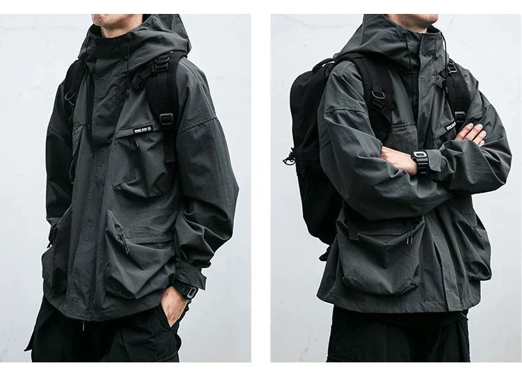 David | Stilvolle wasserdichte Herrenjacke perfekt für den Herbst