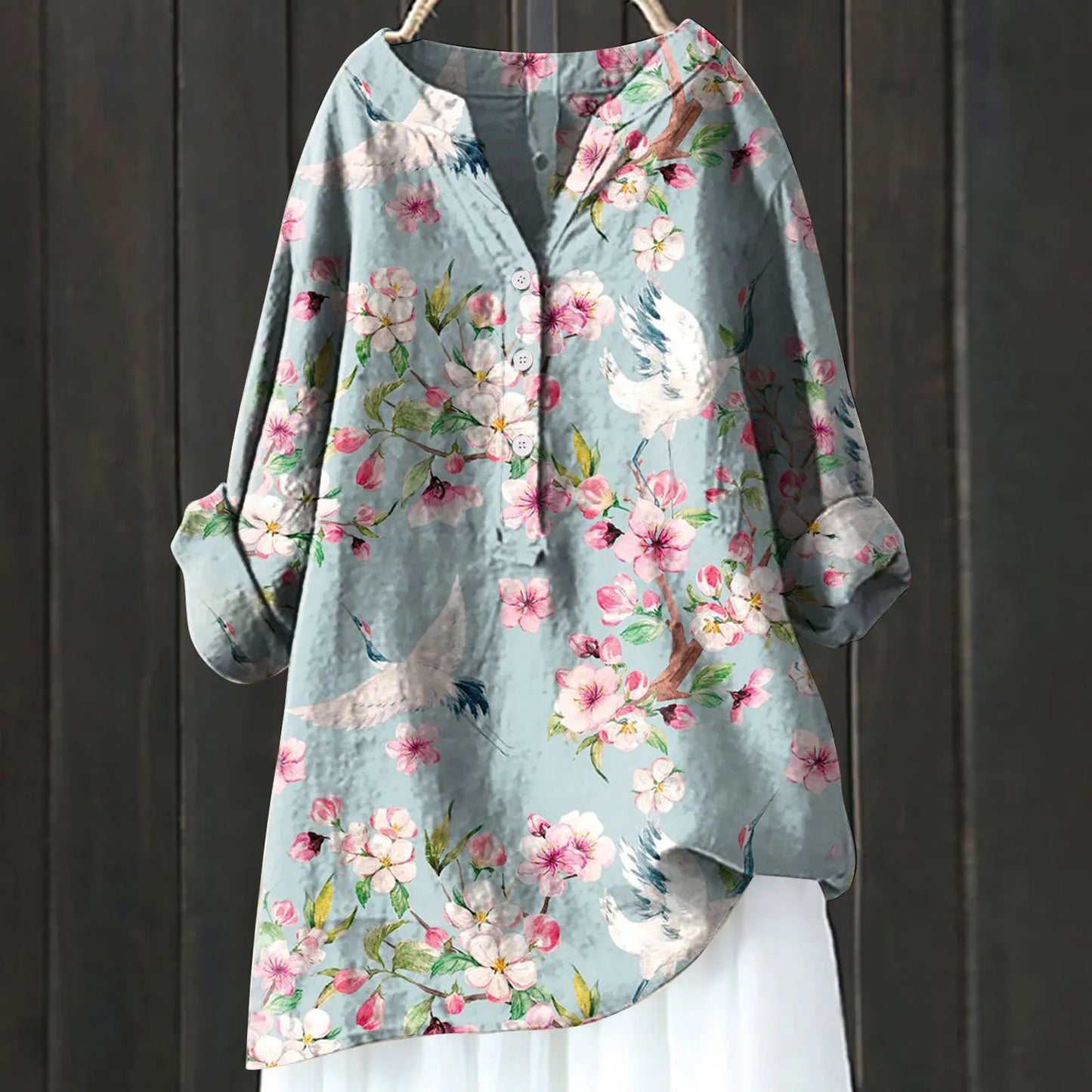 Sophie | Luftige Bluse mit floralem Design und bequemem Schnitt