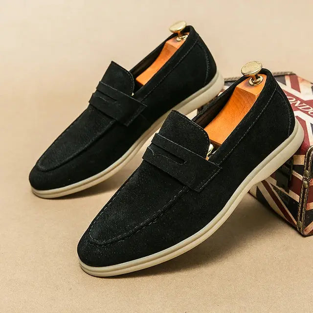 Liam | Komfortable Herren Loafers mit Schnürung