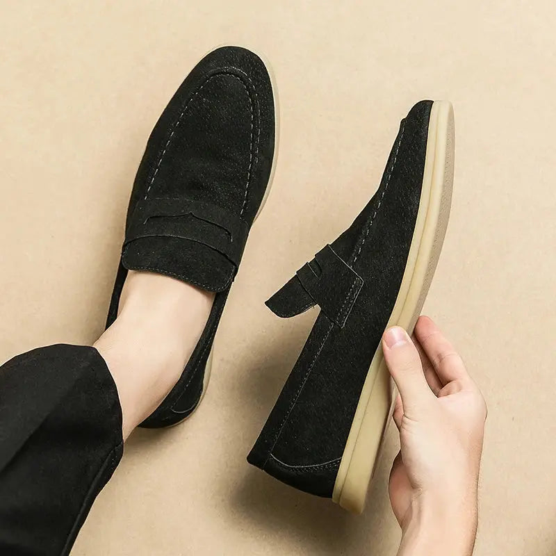 Liam | Komfortable Herren Loafers mit Schnürung