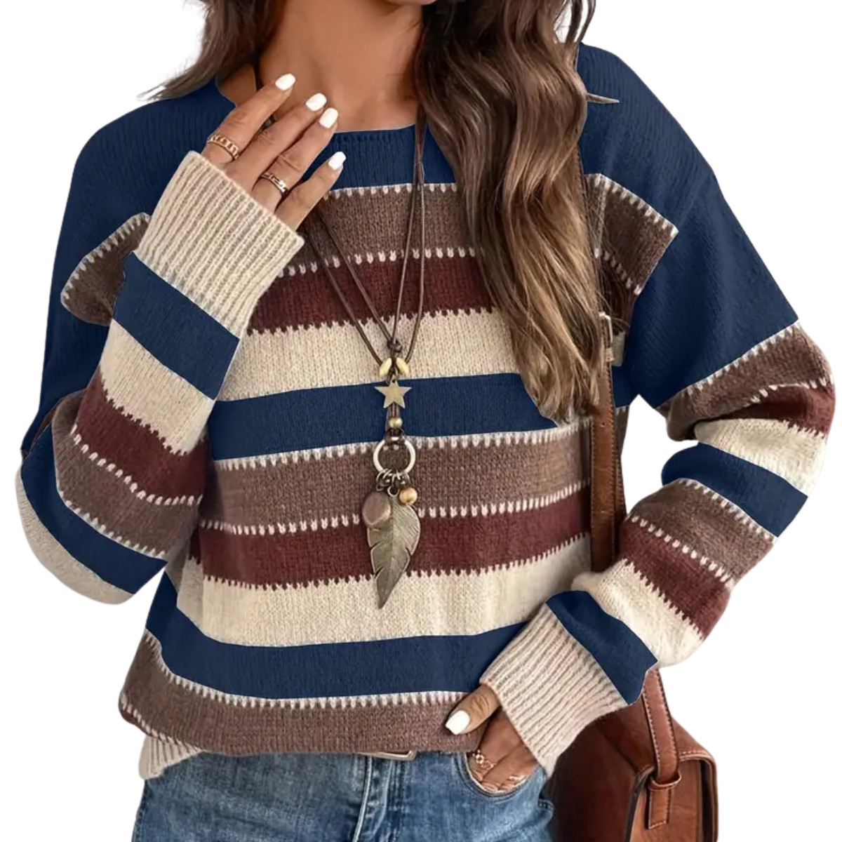 Elisa | Pullover im gestreiften Design für kühle Tage