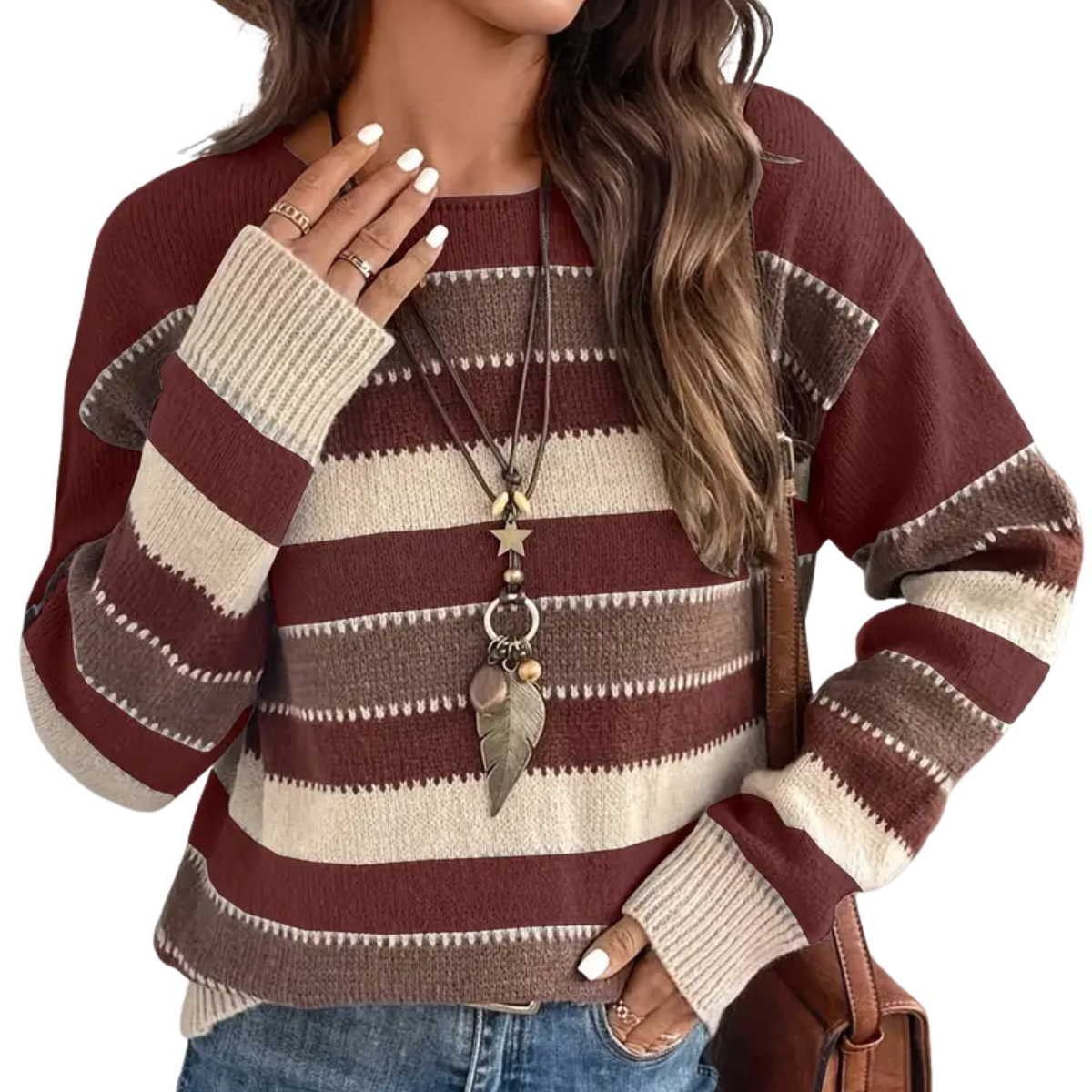Elisa | Pullover im gestreiften Design für kühle Tage