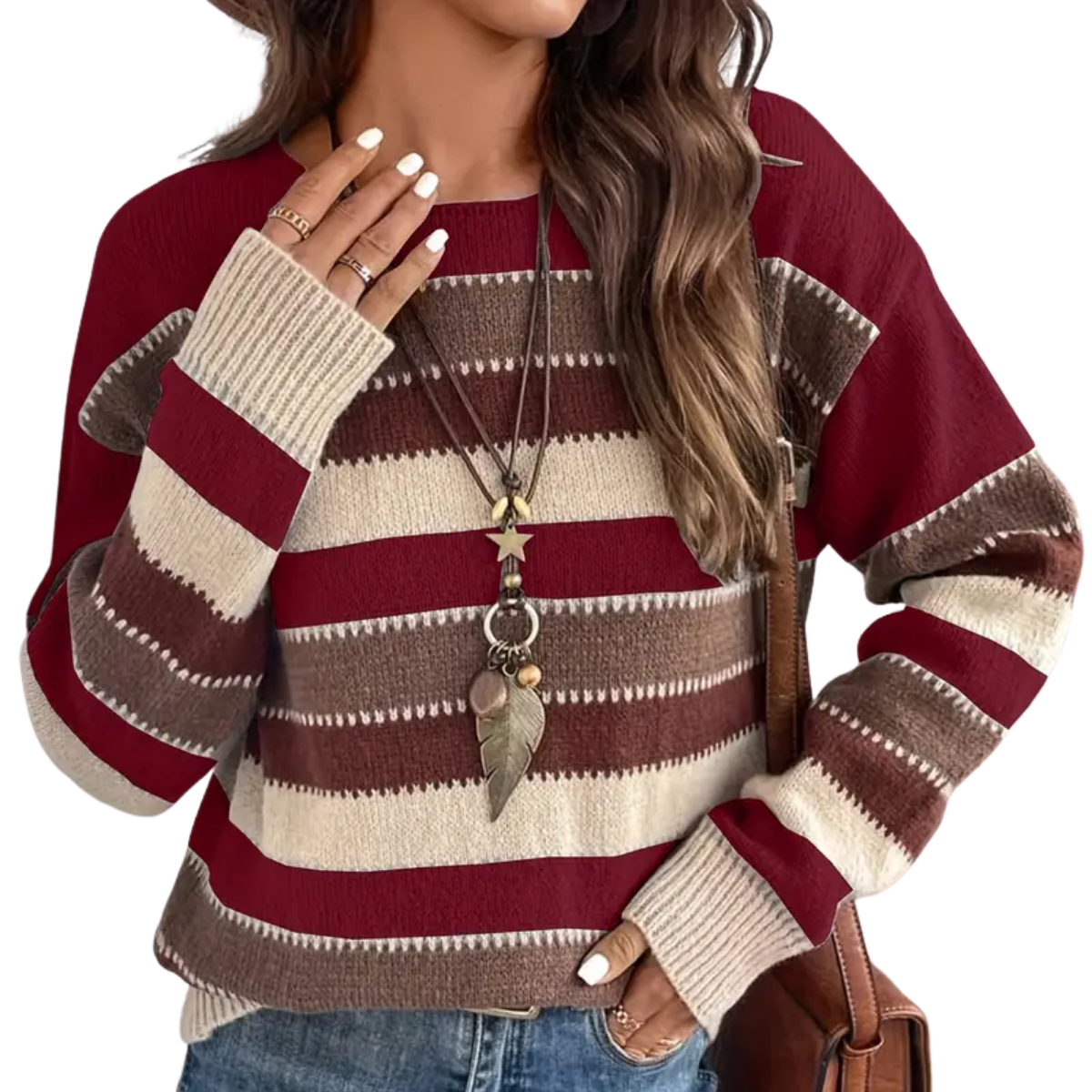 Elisa | Pullover im gestreiften Design für kühle Tage