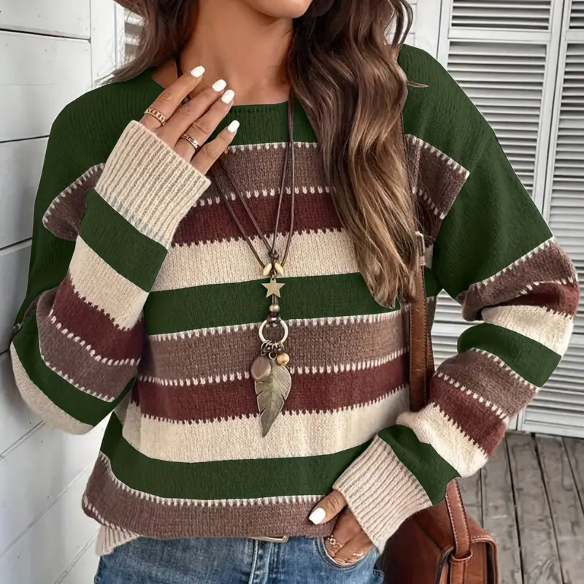 Elisa | Pullover im gestreiften Design für kühle Tage