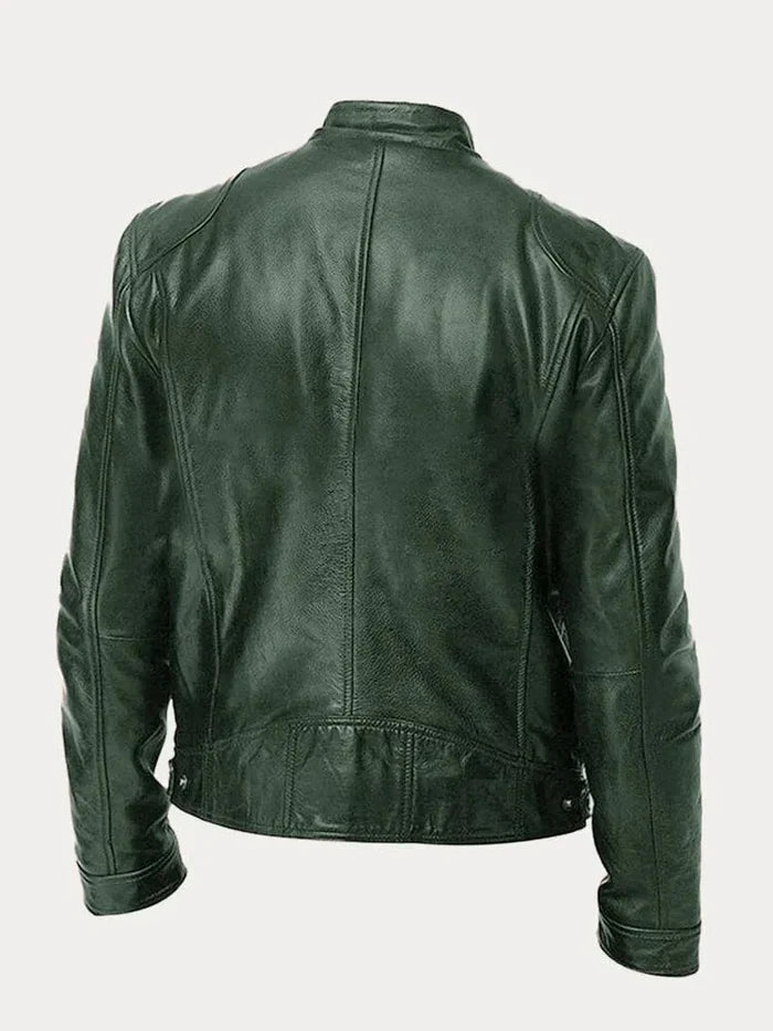 Sebastian | Ikonische Lederjacke für Herren mit Komfort