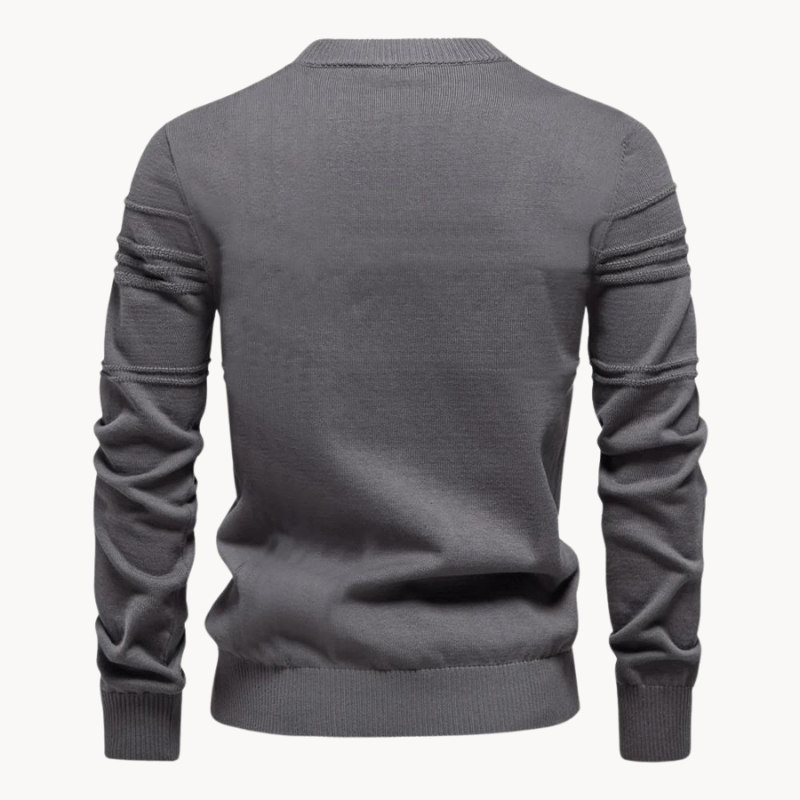 Lukas | Herrenpullover mit zeitlosem Karomuster