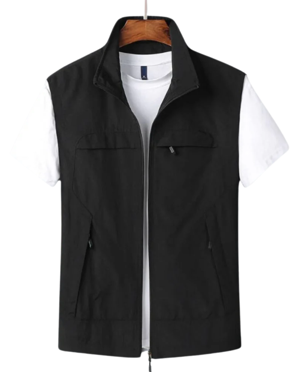 Florian | Utility Reißverschluss-Gilet im modernen Stil