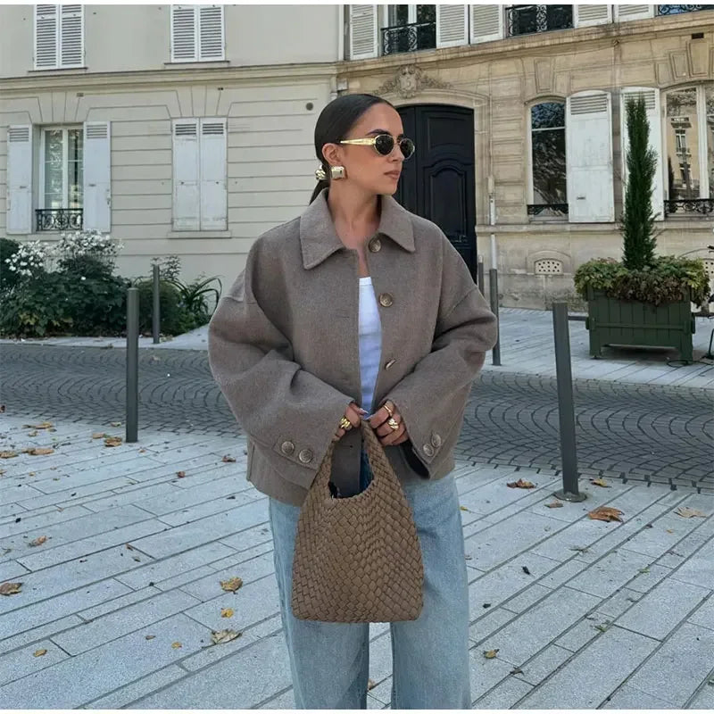 Clara | Vielseitig kombinierbare elegante Übergangsjacke