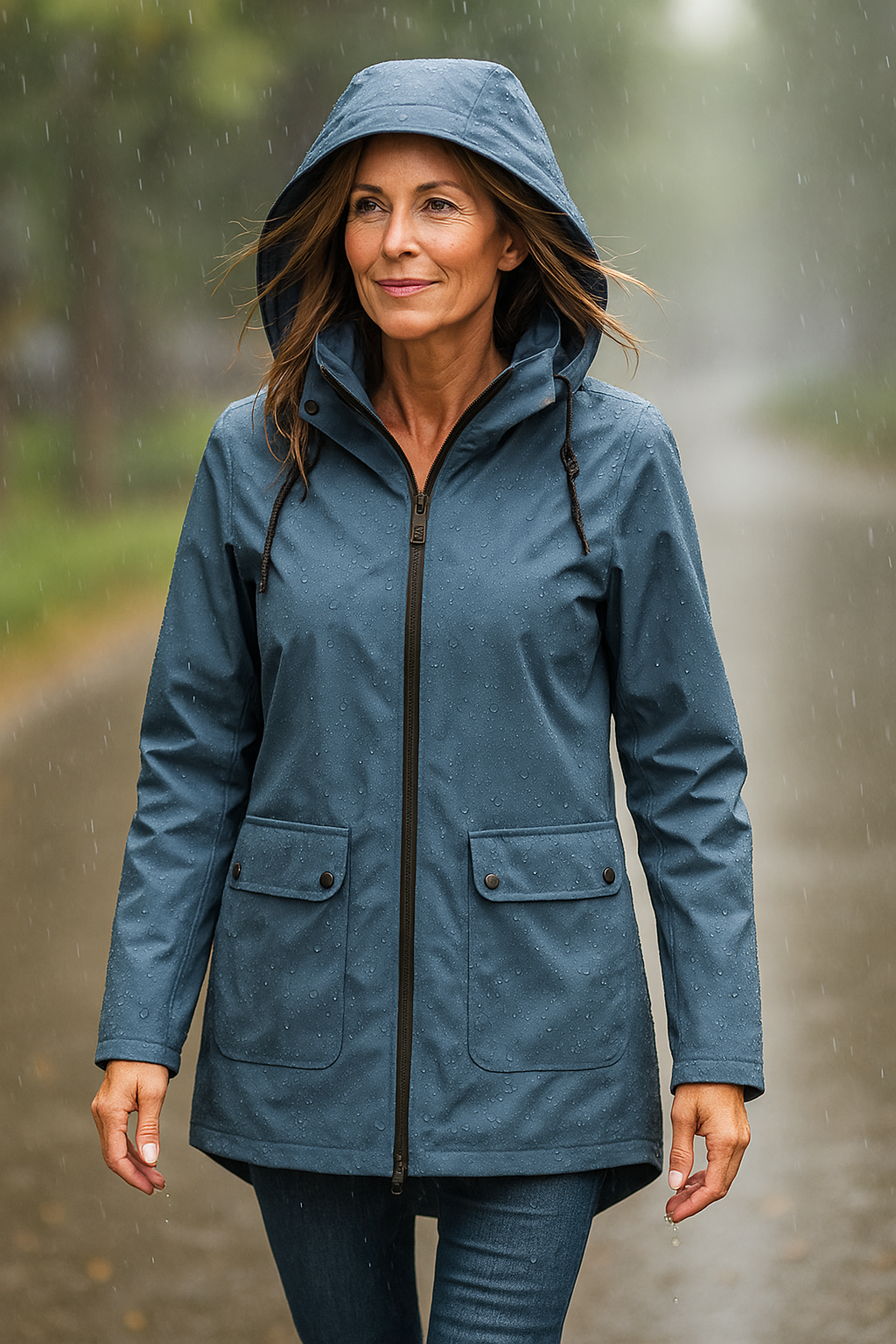 Isabell | Moderne Damenjacke für kühle Regentage