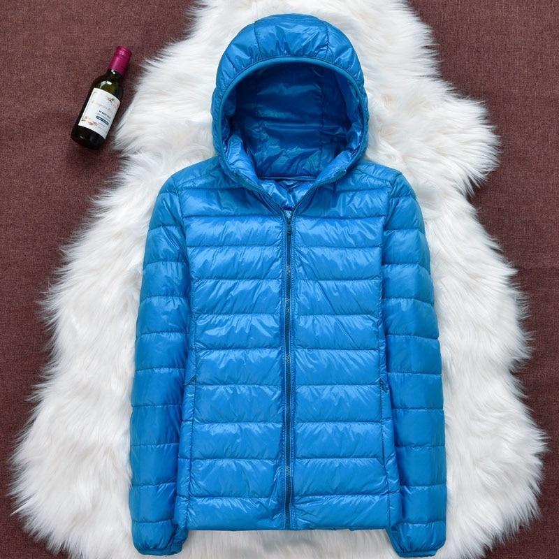 Niklas | Moderne Steppjacke mit weißen Entenfedern