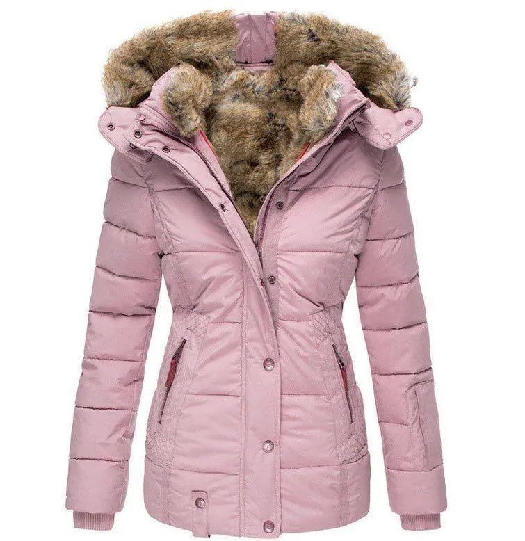 Clara | Warmer Wintermantel mit kuscheligem Fellfutter