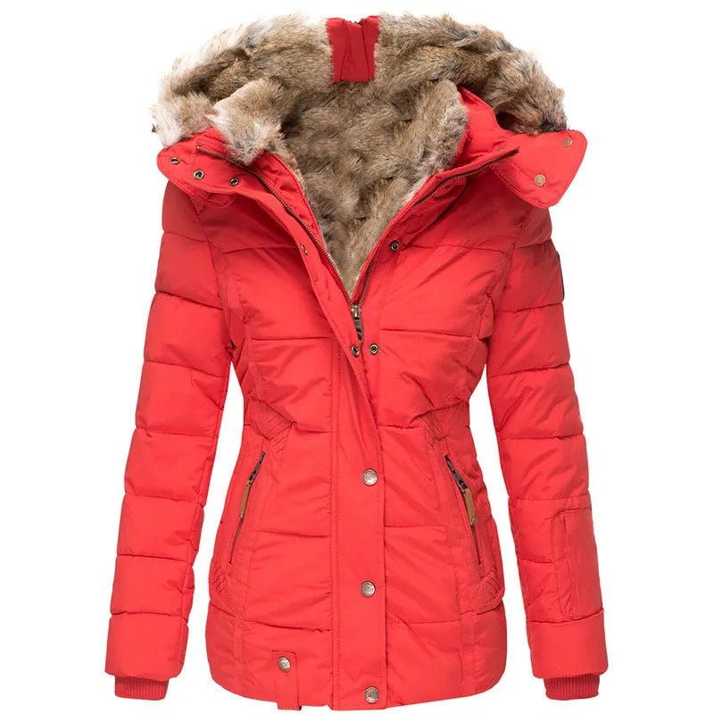 Clara | Warmer Wintermantel mit kuscheligem Fellfutter