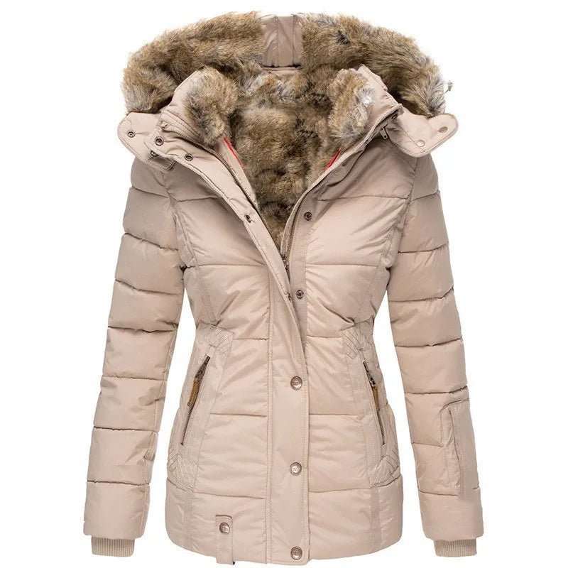 Clara | Warmer Wintermantel mit kuscheligem Fellfutter