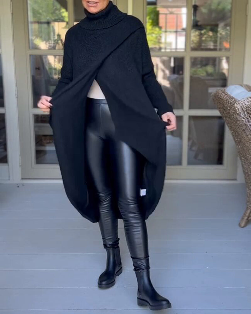 Sophie | Kuscheliger Stehkragenpullover für den Alltag