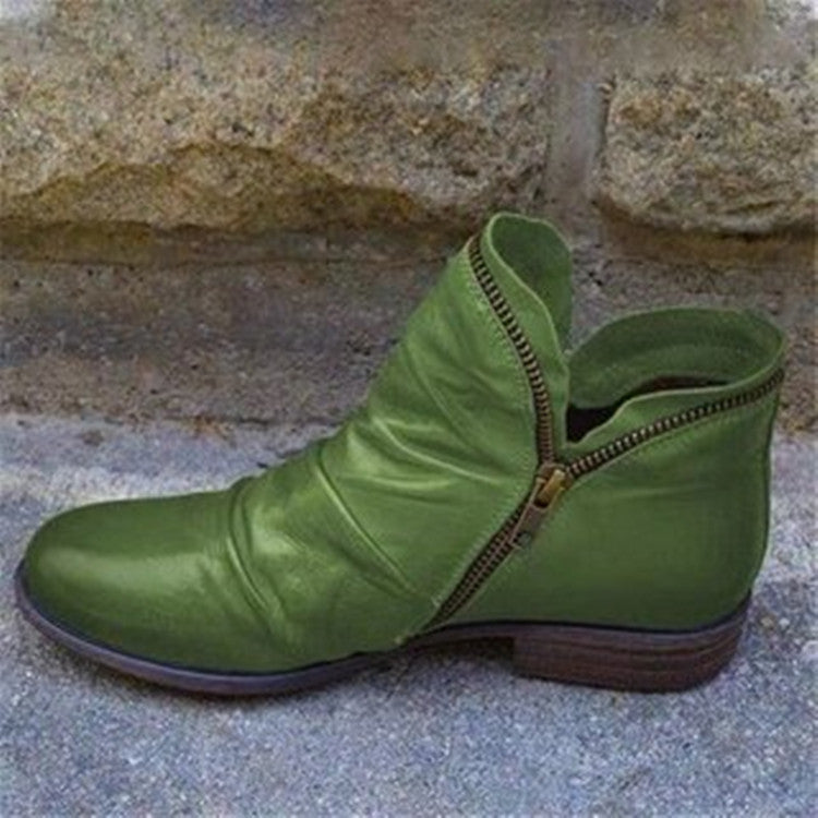 Matthias | Hochwertige Lederstiefel mit praktischem Reißverschluss