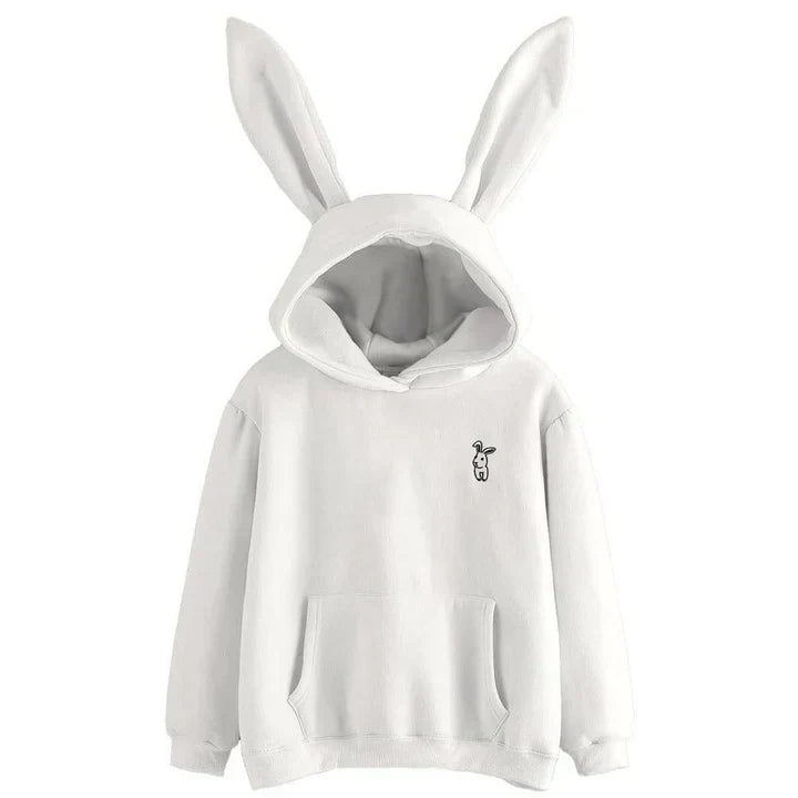 Mira | Damen Sweatshirt mit Kapuze und charmanten Ohren