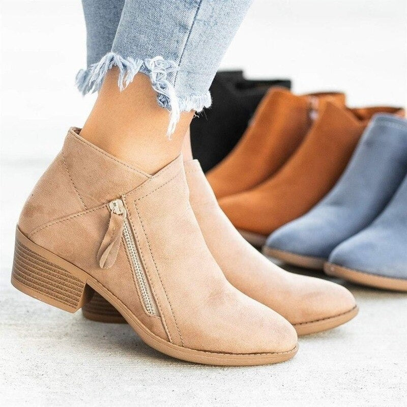 Isabell | Elegante Wildleder-Stiefel für Damen