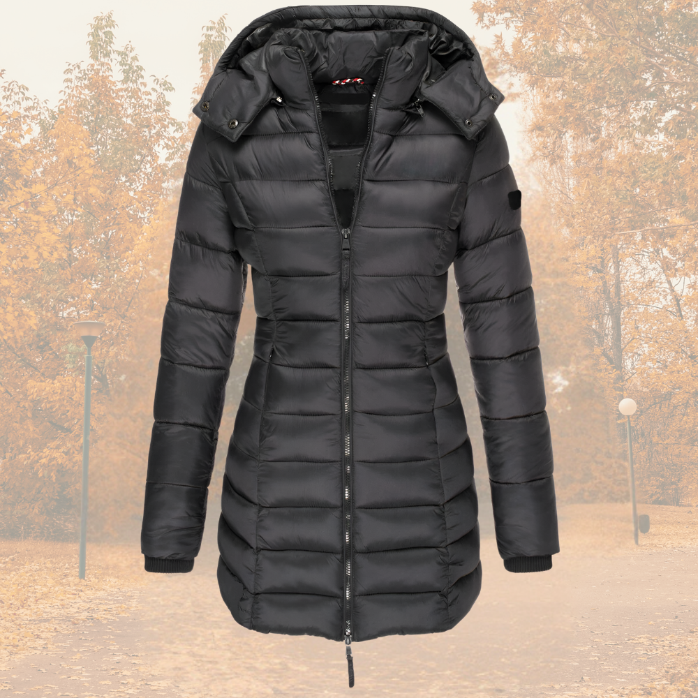 Lena | Damenparka warm gefüttert im trendigen Design