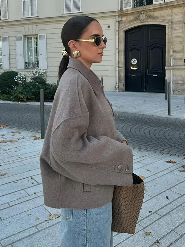 Clara | Vielseitig kombinierbare elegante Übergangsjacke