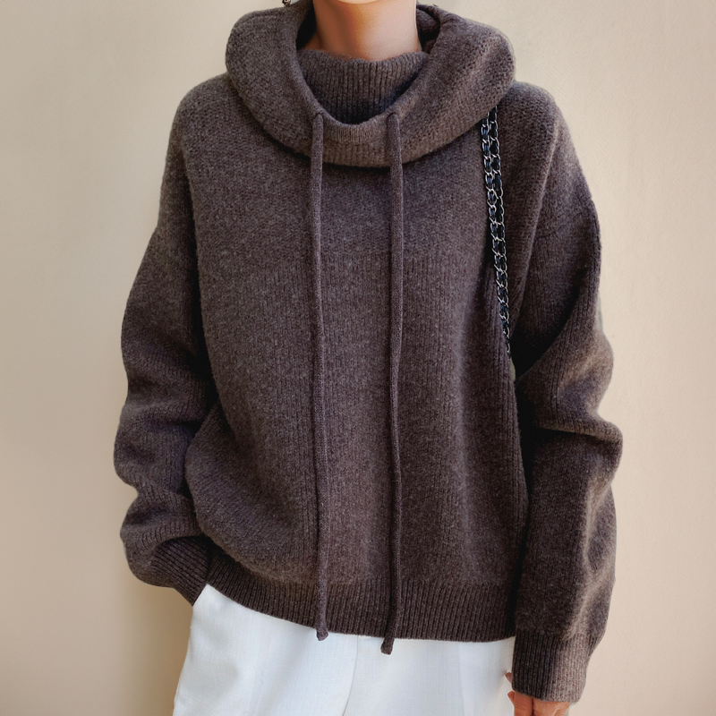 Claudia | Kuscheliger Rollkragenpullover aus Wolle