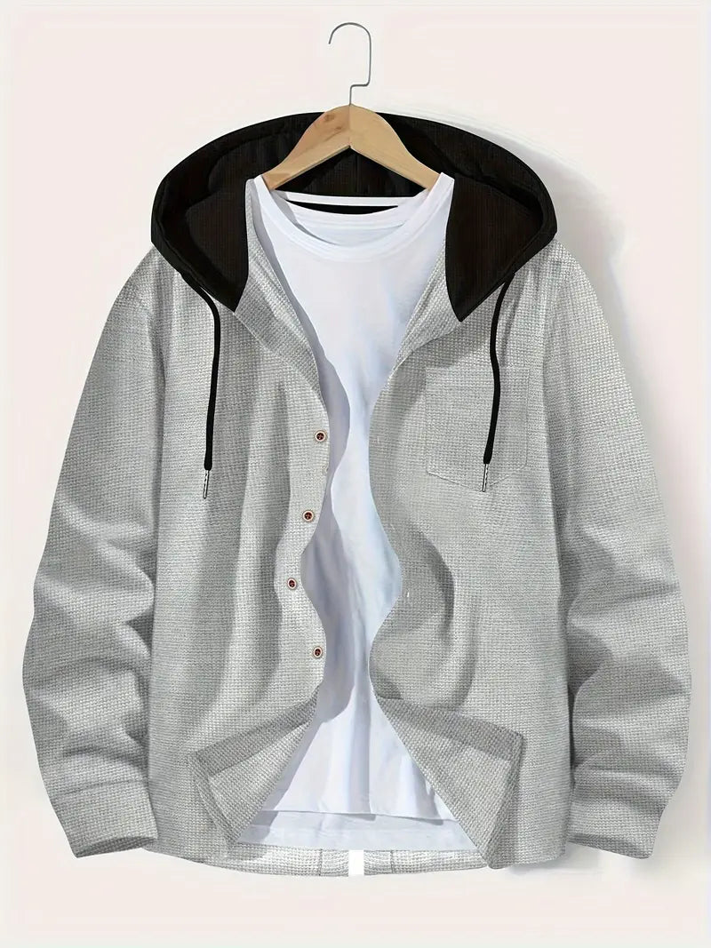 Jonas | Lässige Herrenjacke mit langen Ärmeln im modernen Stil