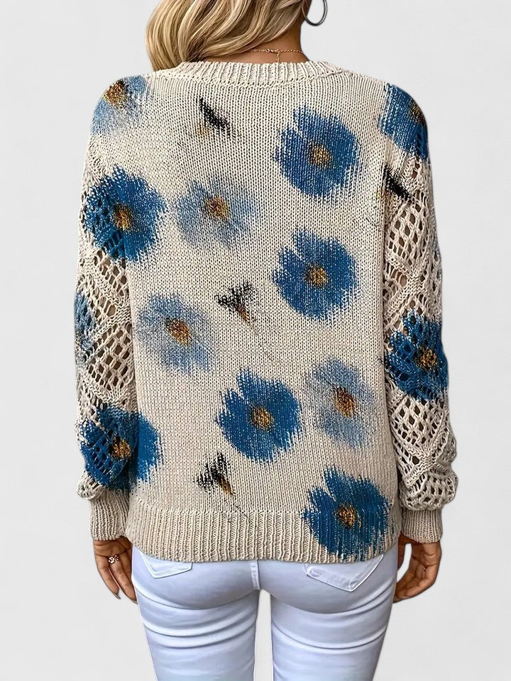 Isabell | Eleganter Pullover für Damen mit zeitlosem Rundhals