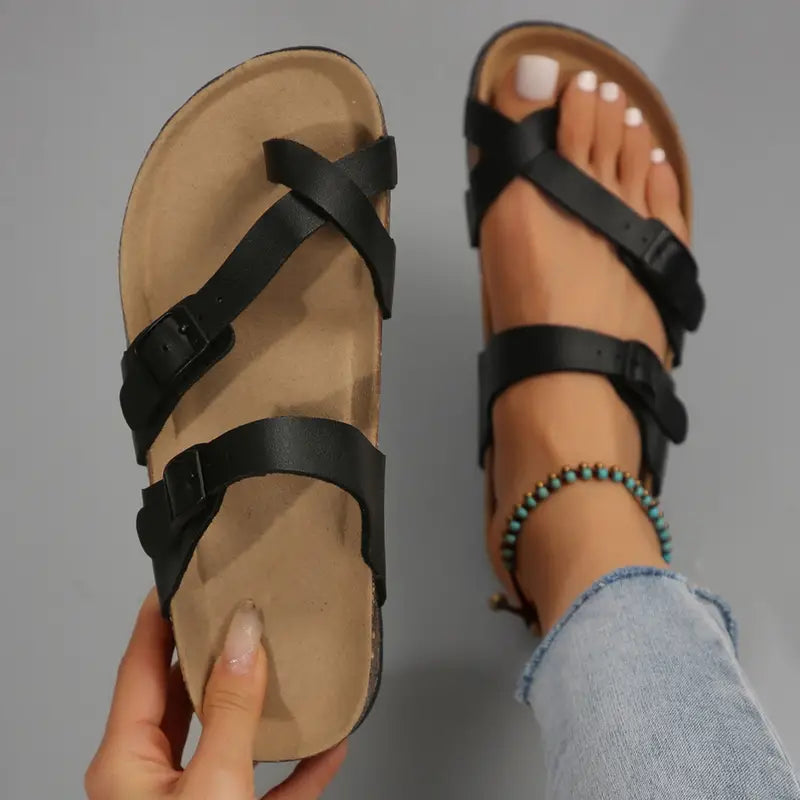 Lena | Stilvolle Riemchensandalen für Damen