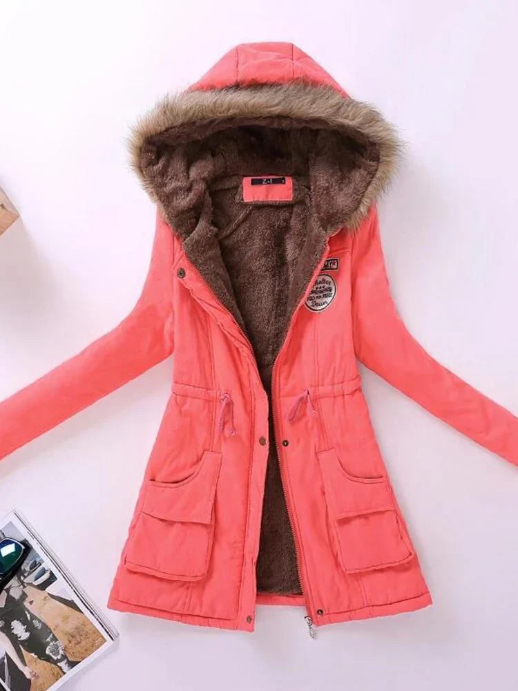 LINA | Kuschelige Damenjacke aus weichem Fleece