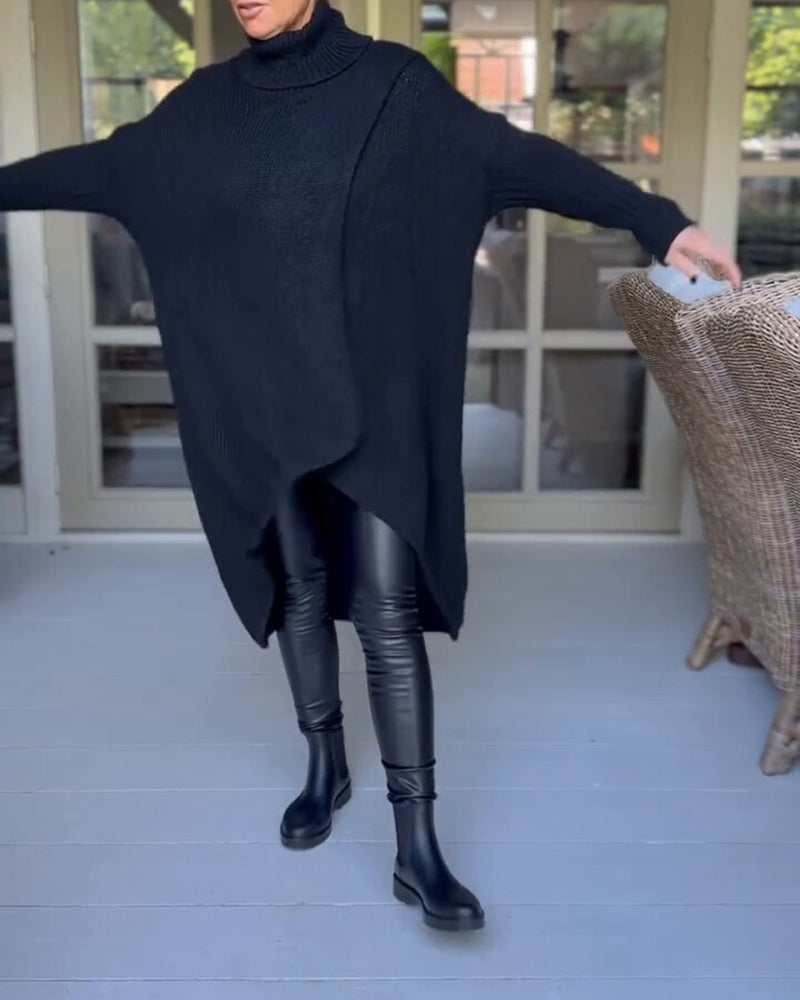 Sophie | Kuscheliger Stehkragenpullover für den Alltag