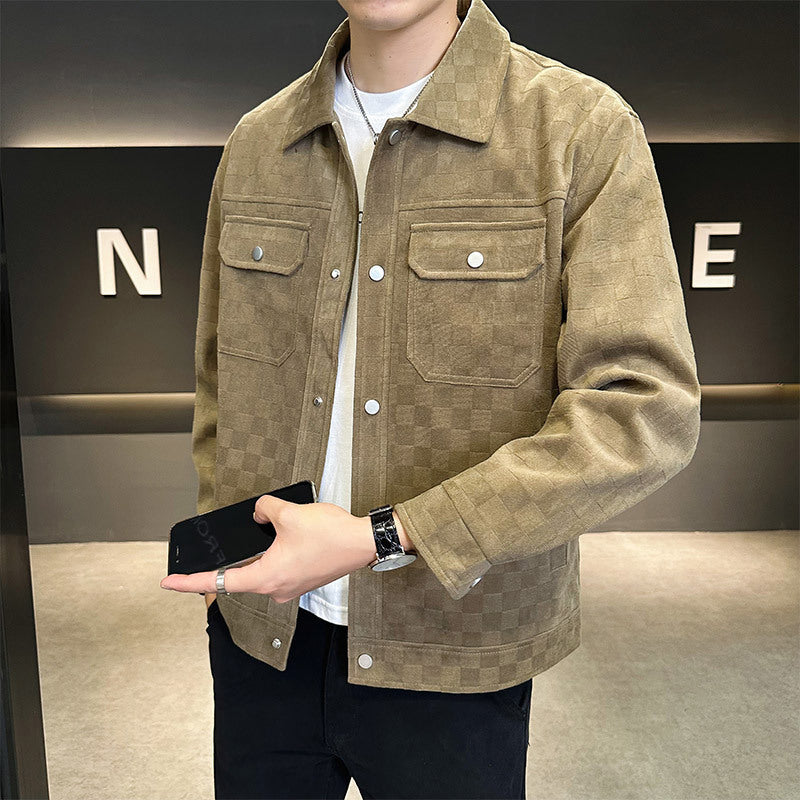 Jonas | Elegante Herrenjacke aus feinem Wildleder