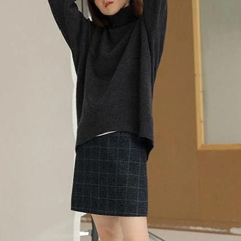 Hanna | Damen Rollkragenpullover modern lässig