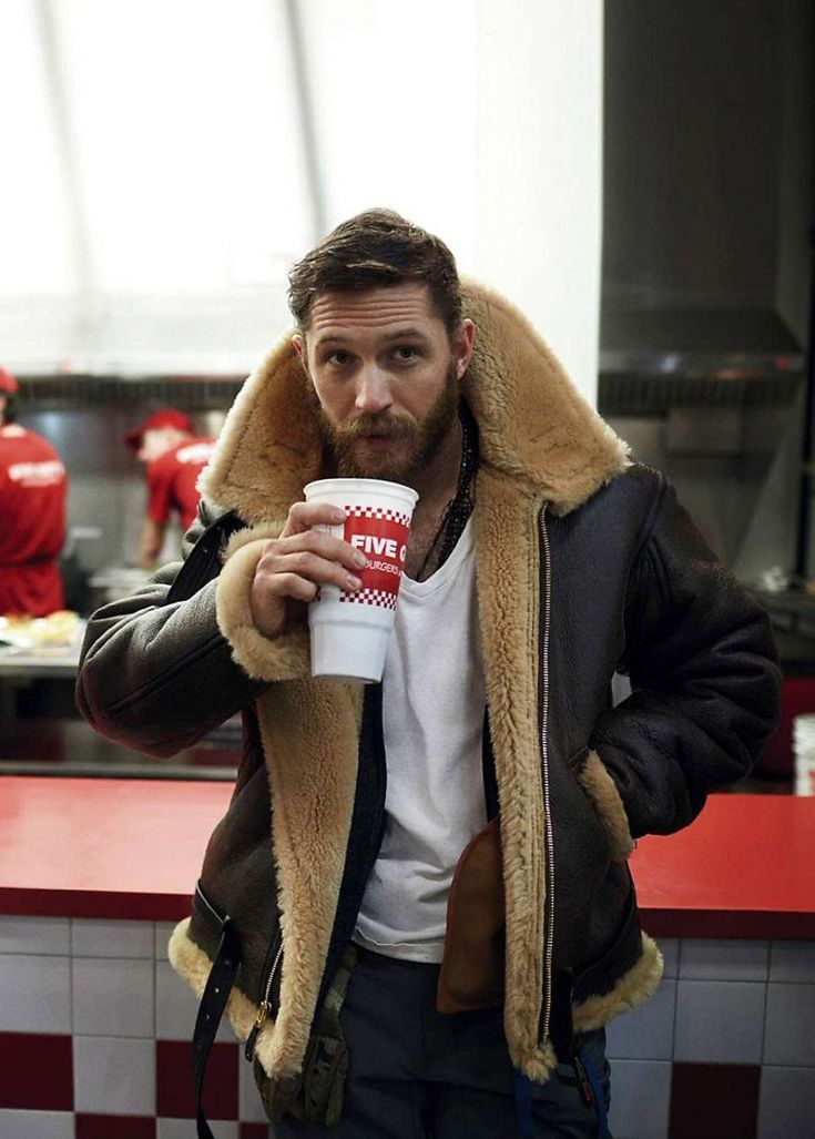 Leon | Stylische vegane Lederjacke mit warmem Futter