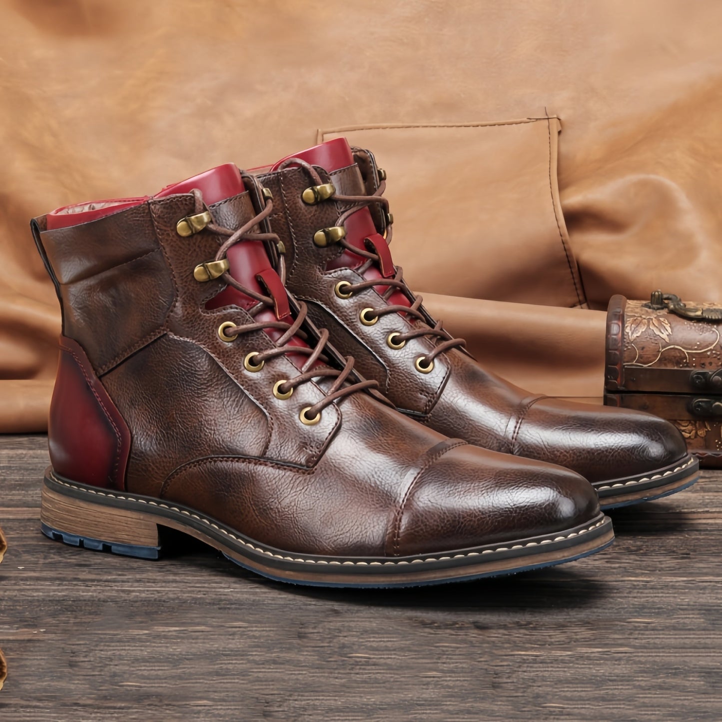 Julius | Klassische Brogue-Stiefel im Heritage-Stil