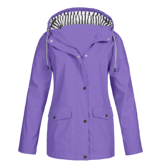Selina | Eleganter Langarm-Kapuzenpullover Wasserdicht