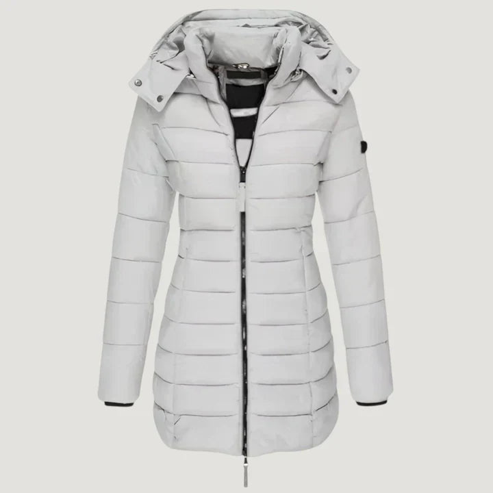 Daniel | Schlichte Winterjacke mit wetterfester Kapuze