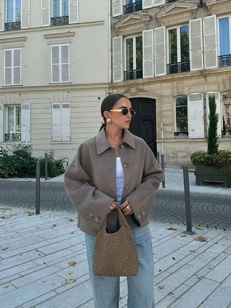 Clara | Vielseitig kombinierbare elegante Übergangsjacke