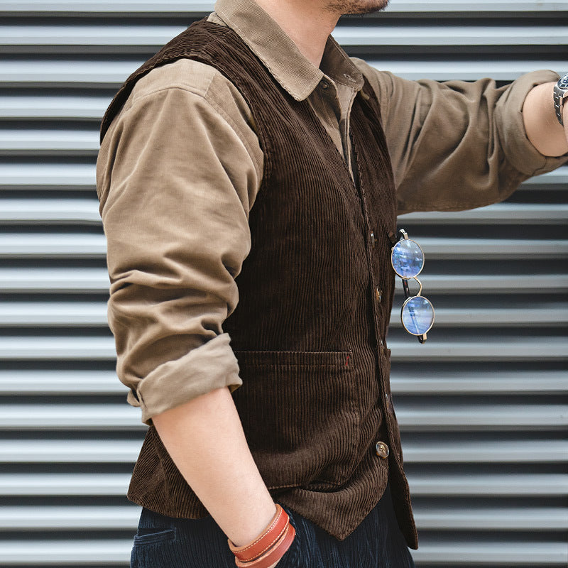 Erik | Lässige Herrenjacke aus Kord im klassischen Vintage-Look
