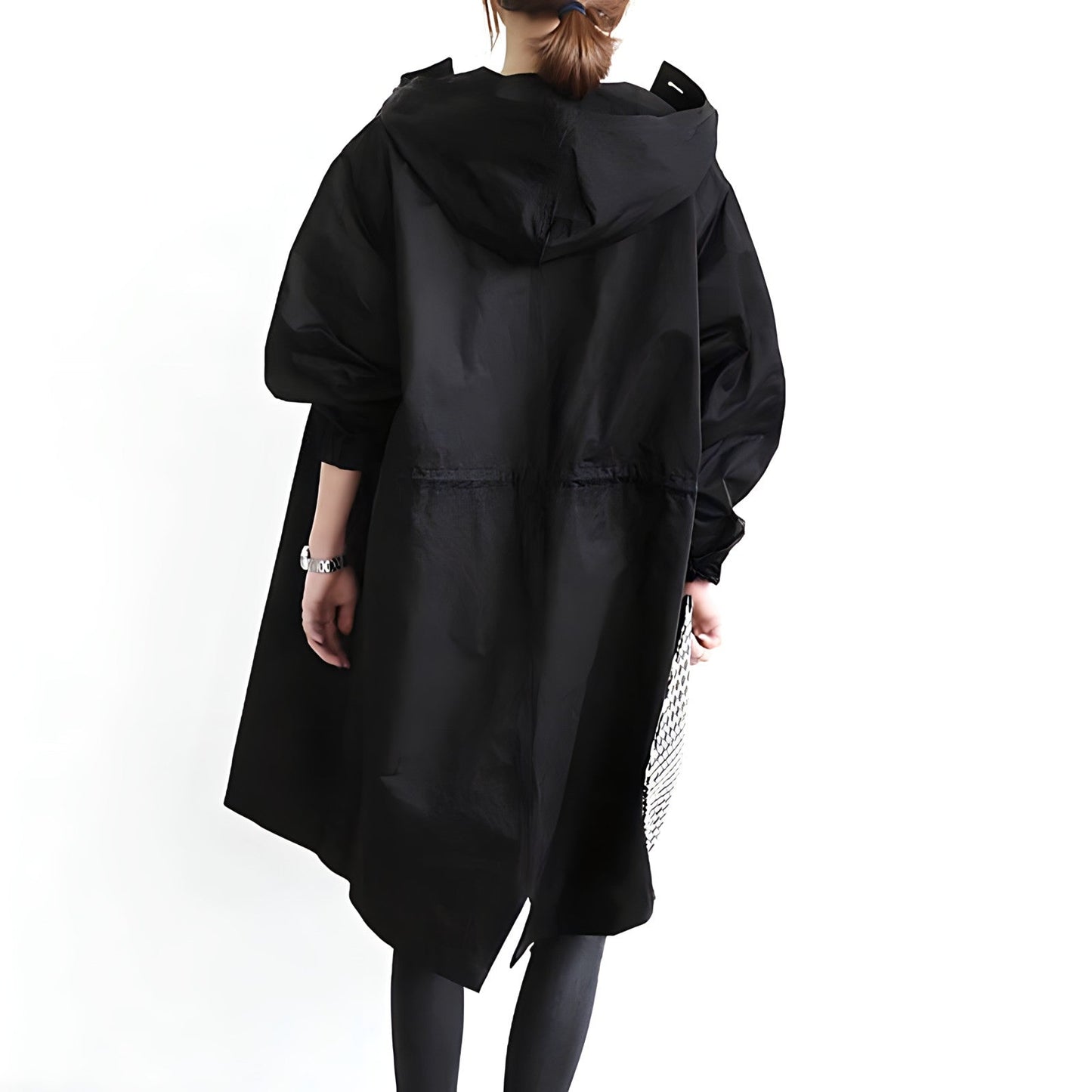 Lena | Lässiger Trenchcoat mit Kapuze für Damen