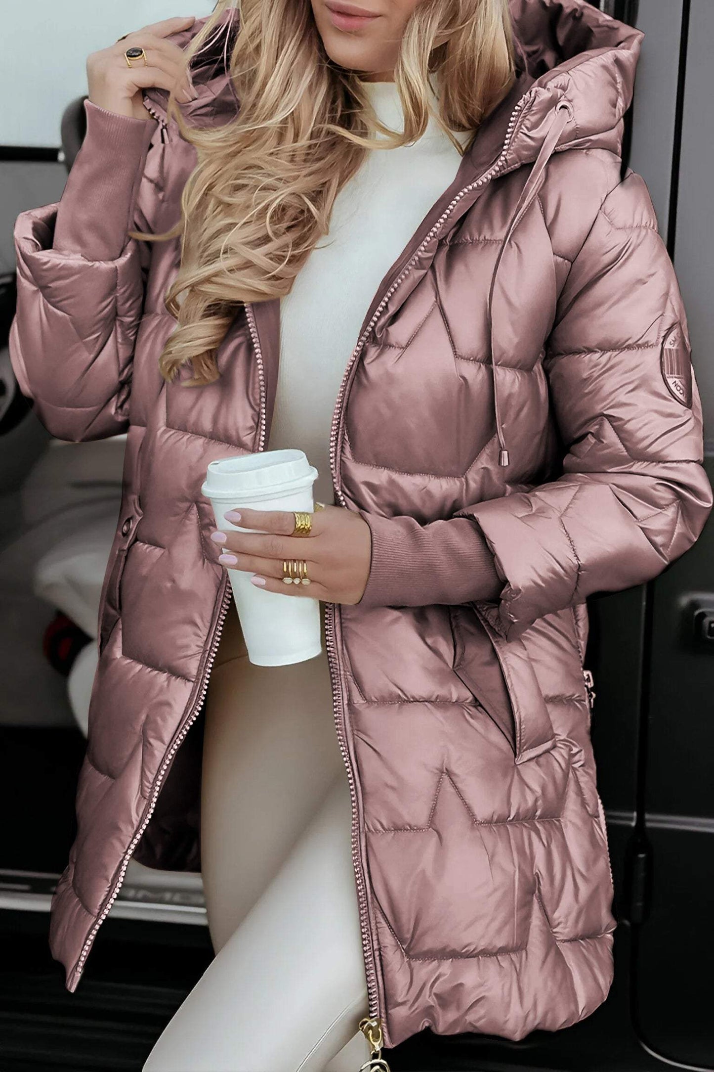 Amelie | Moderne Damenjacke im Baumwolllook für den Herbst