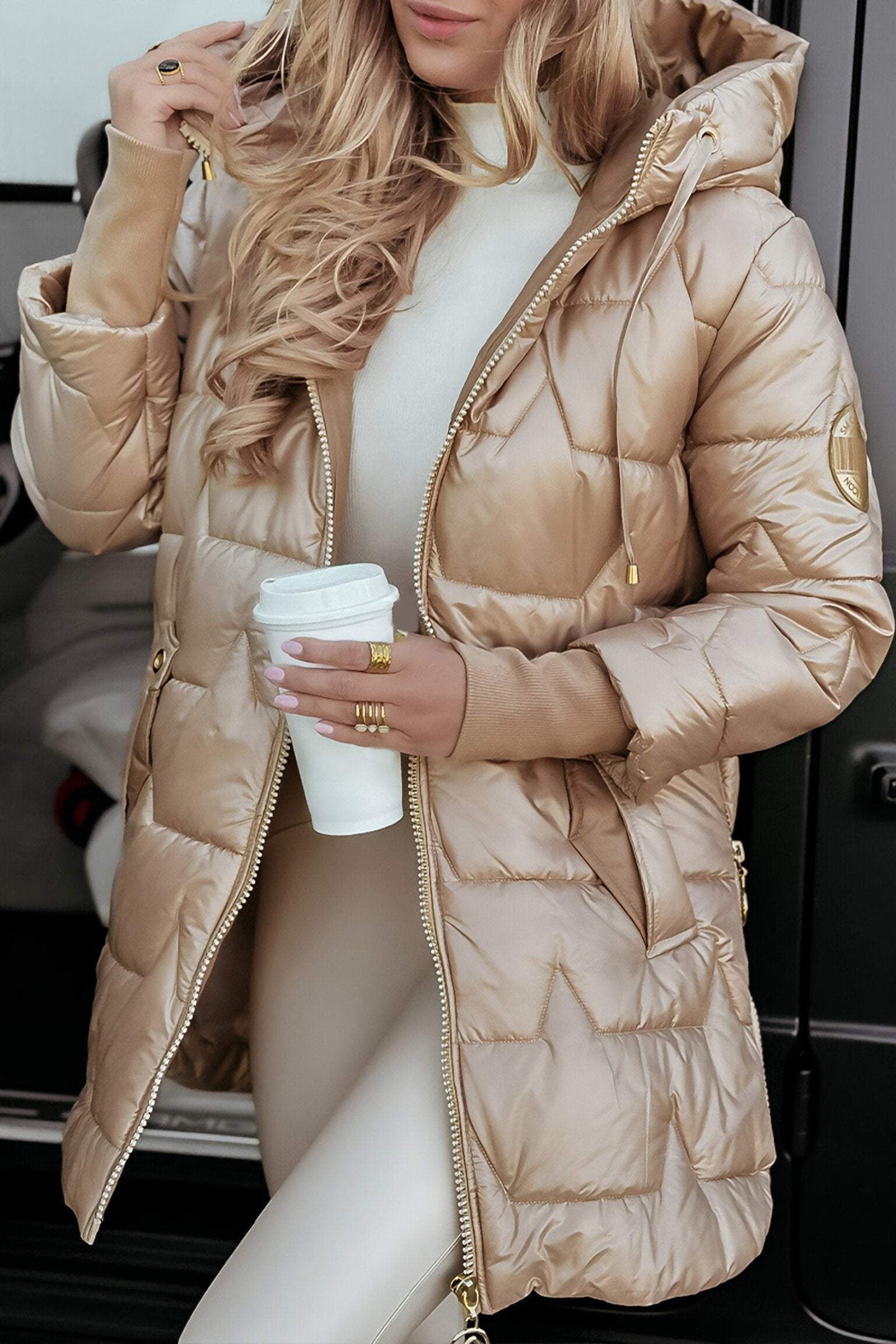 Amelie | Moderne Damenjacke im Baumwolllook für den Herbst