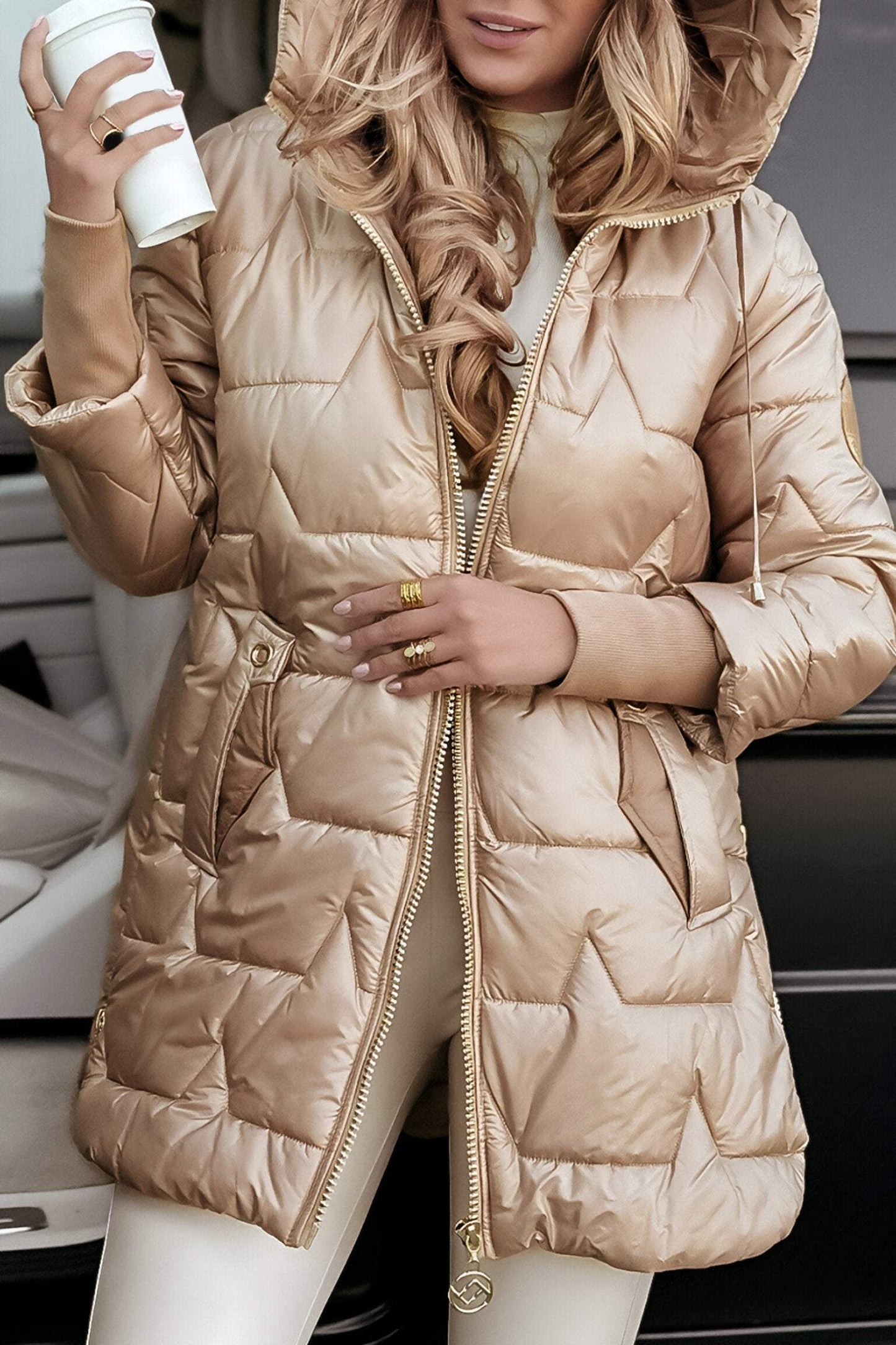 Amelie | Moderne Damenjacke im Baumwolllook für den Herbst