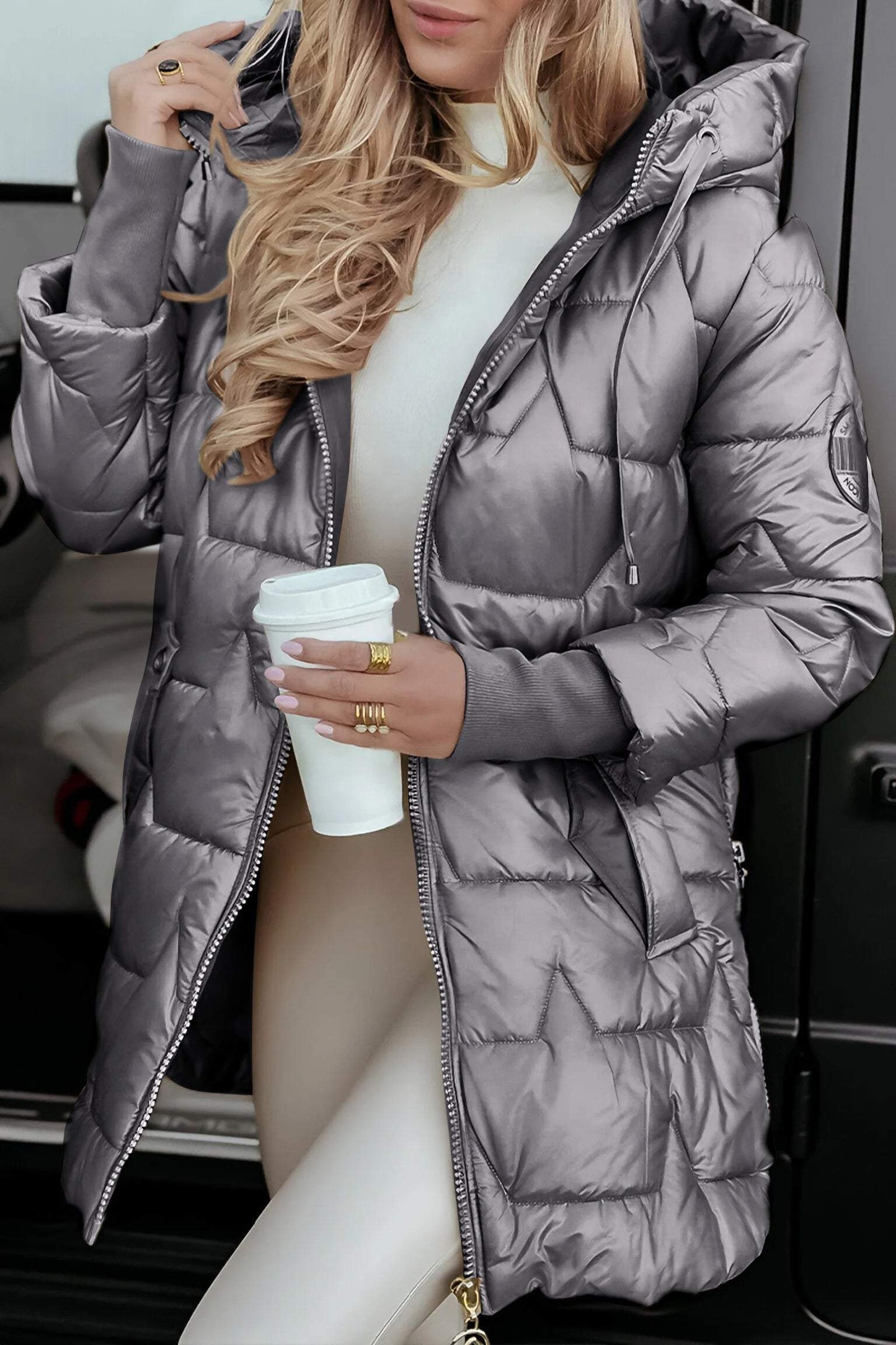 Amelie | Moderne Damenjacke im Baumwolllook für den Herbst